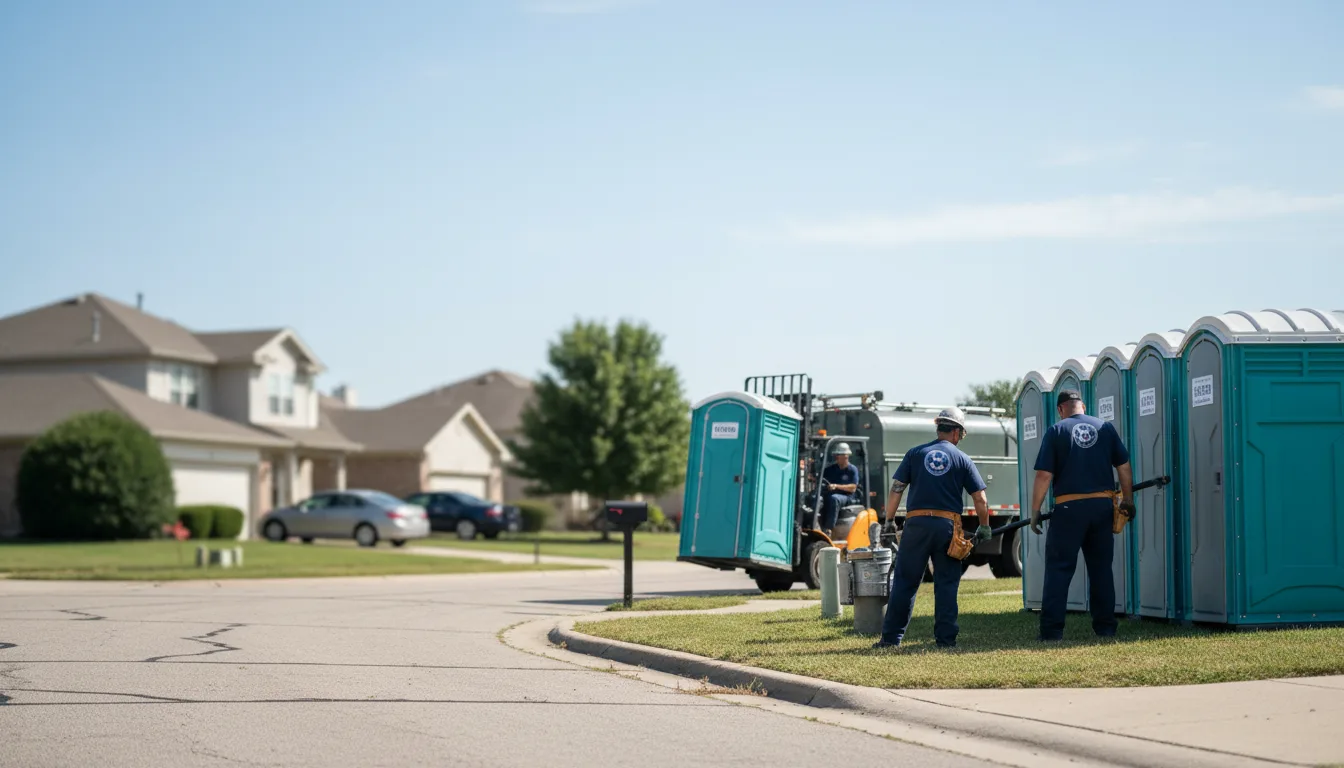 Porta Potty Rental in Huffman, TX near me